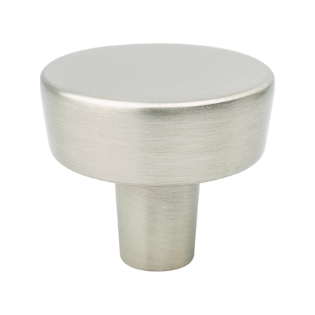 Brookridge Brushed Nickel Round Knob